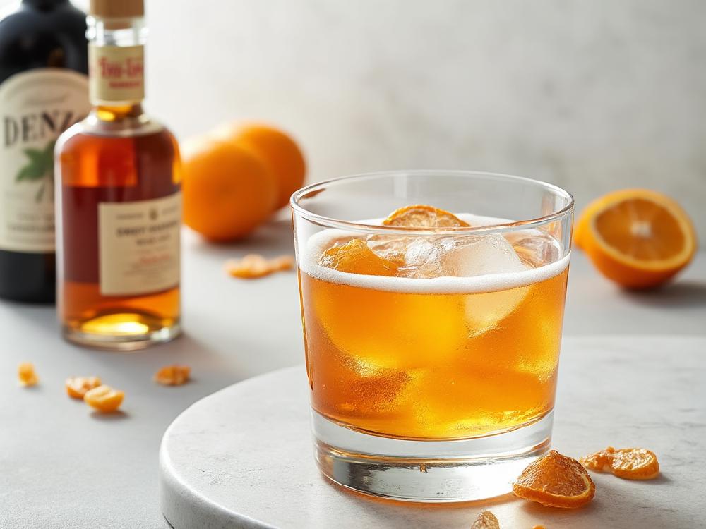 The Affinity Cocktail (cocktail, spirit-forward, whiskey) - Affinity belongs to the classic Manhattan family, with a unique twist. It's a modern take on the timeless cocktail, incorporating both sweet and dry vermouth, adding complexity and depth to the traditional Scotch base. 