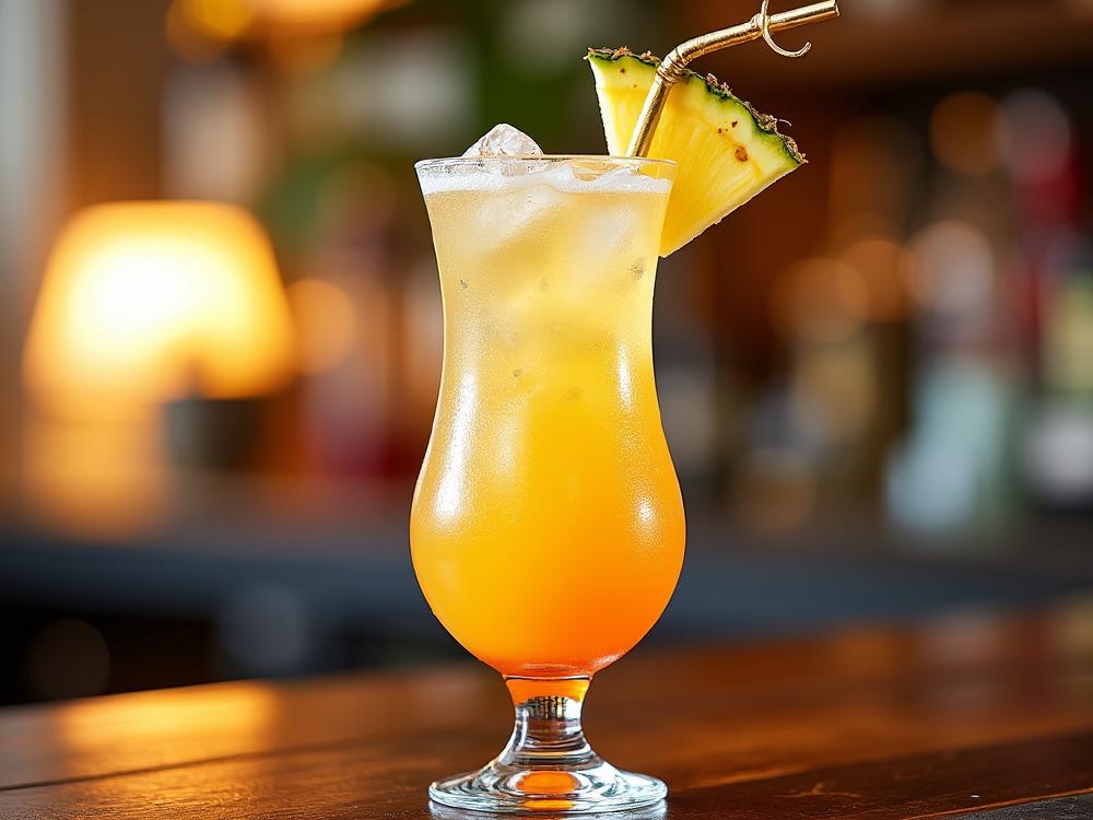 The Bora Bora Cocktail (cocktail, , ) - The Bora Bora is a vibrant tropical cocktail belonging to the **Sour family**. Though its exact origin is unknown, it likely emerged in the 1980s, capturing the essence of Polynesian paradise with its bright, tangy flavors. 