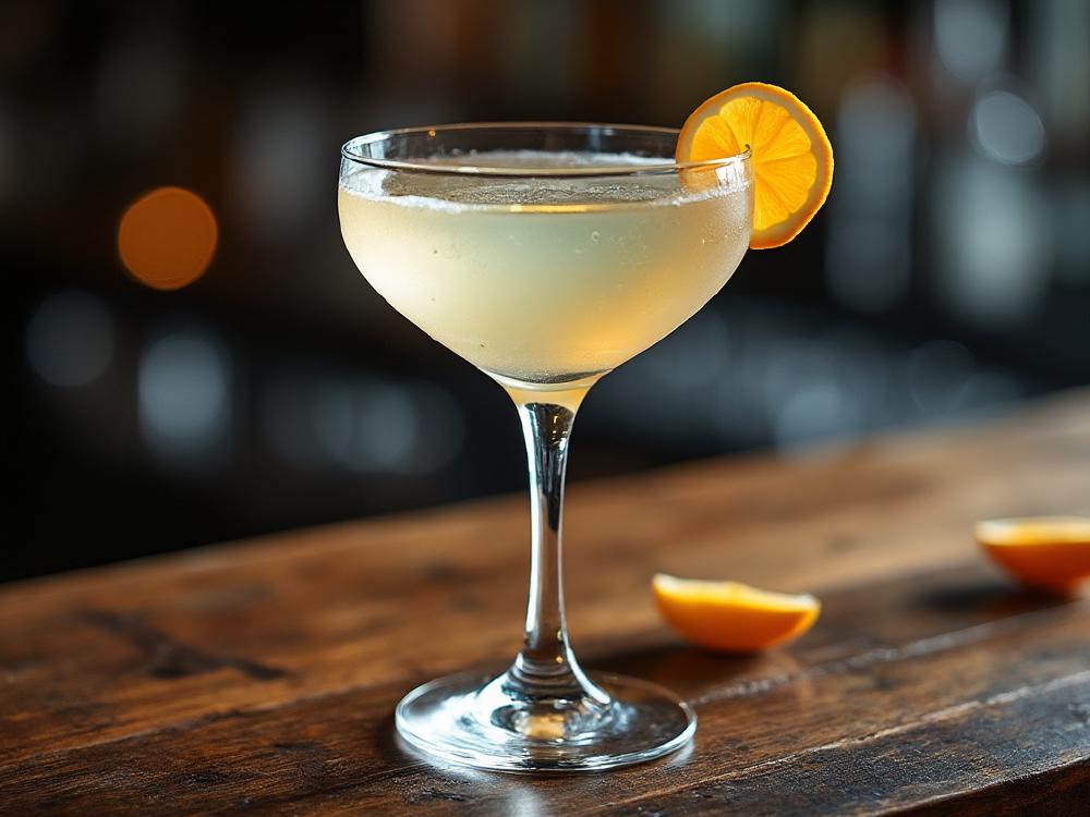 The Casino Cocktail (cocktail, sour, gin) - The Casino, a refreshing gin cocktail, belongs to the Sour family. It emerged in the early 20th century, likely in the United States, and is a twist on the classic Whiskey Sour, replacing whiskey with gin and adding a touch of Maraschino Liqueur. 