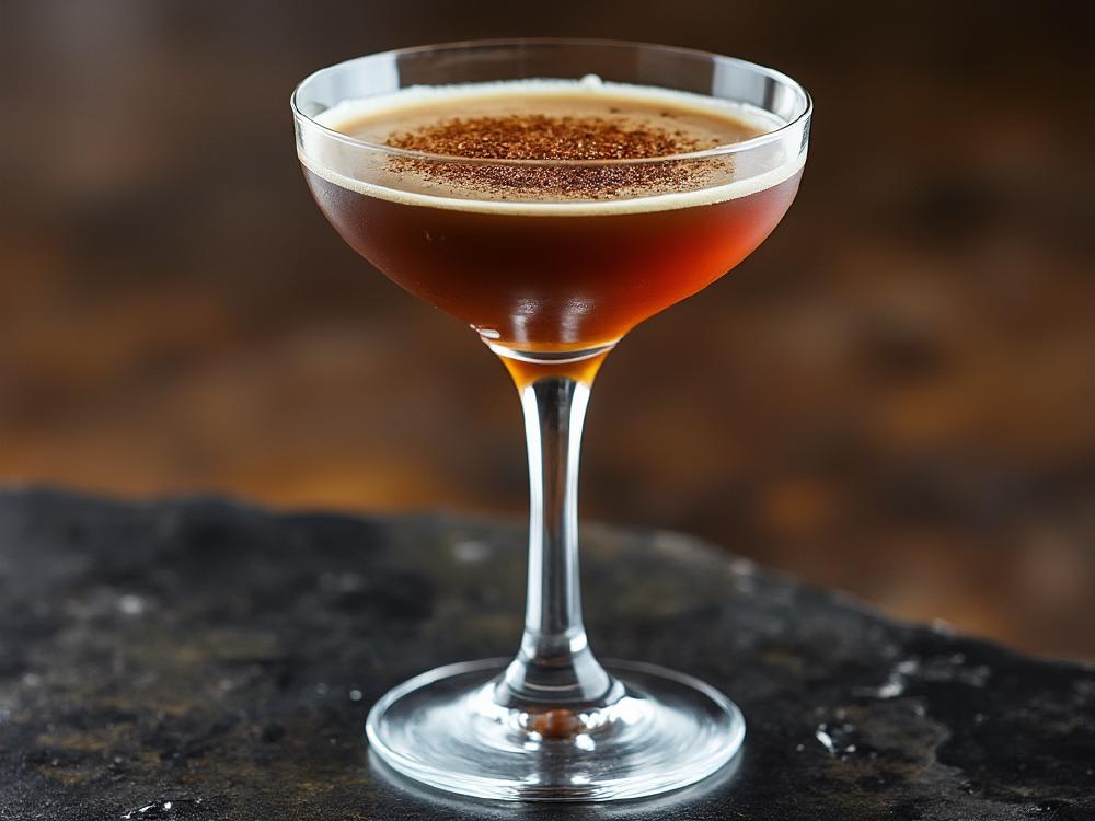 The Espresso Martini Cocktail (cocktail, martini, vodka) - The Espresso Martini, a potent blend of vodka, coffee liqueur (Kahlua), and a touch of sweetness, is a member of the Coffee Cocktail family.  This iconic drink, born in London in the 1980s, is said to have been created by a bartender seeking a cocktail as strong as coffee and as smooth as silk. 