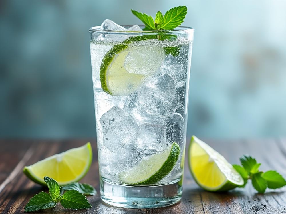 The Gin And Soda Cocktail (cocktail, highball, gin) - The Gin and Soda is a classic highball, a refreshing and simple cocktail family known for its tall, chilled format.  Its origins likely date back to the 19th century, when gin was widely enjoyed and soda water became popular. 