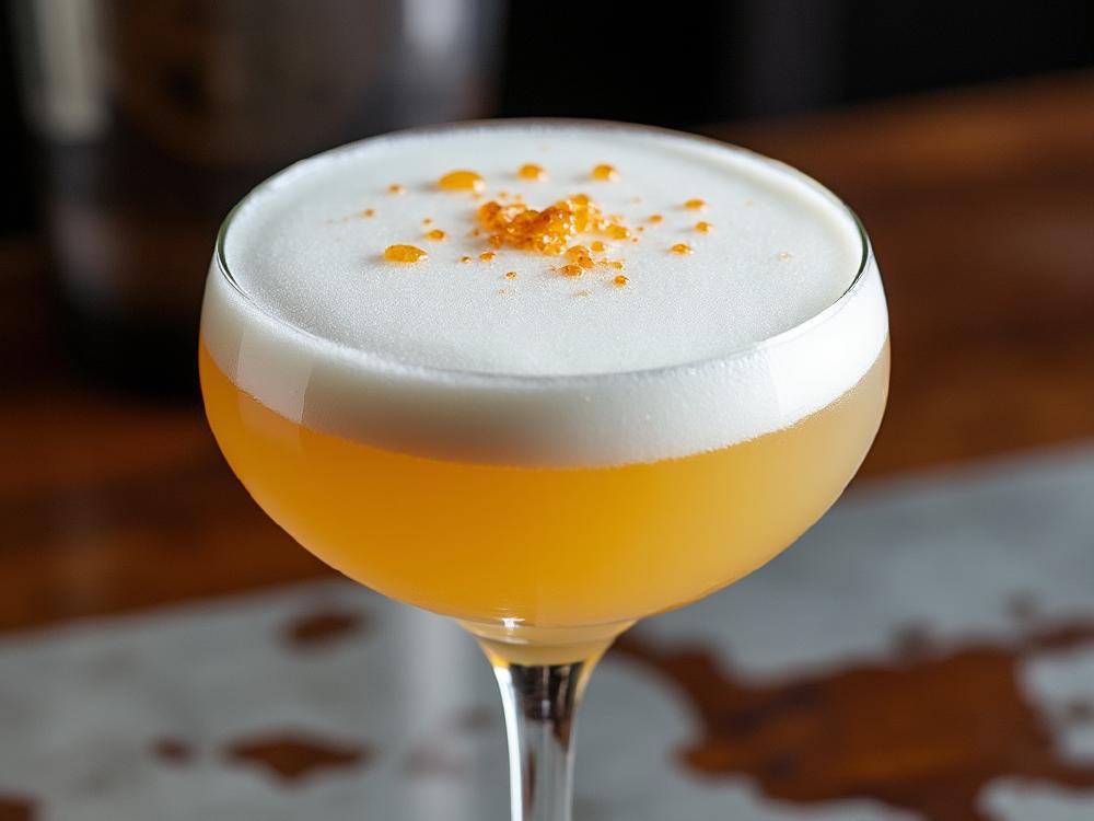 The Gin Sour Cocktail (cocktail, sour, gin) - The Gin Sour is a classic member of the Sour family, a group of cocktails typically made with a spirit, citrus juice, and sweetener. Its origins are murky, but it's likely a variation on the Whiskey Sour, popularized in the 19th century and enjoyed by both bartenders and home drinkers alike. 