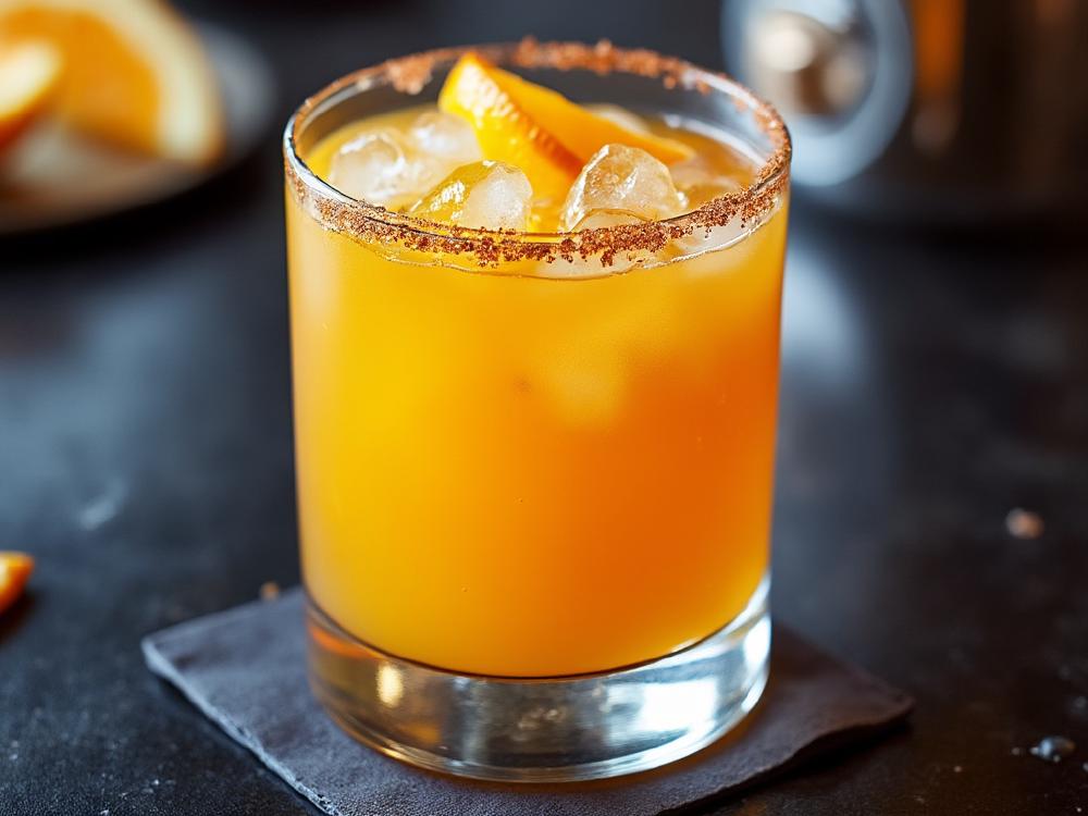 The Harvey Wallbanger Cocktail (cocktail, highball, vodka) - The Harvey Wallbanger is a member of the Highball cocktail family, known for its tall, mixed-drink format. Originating in the 1960s, it gained popularity with its sweet, citrusy profile, likely inspired by the Screwdriver cocktail, but with the addition of the herbal liqueur Galliano. 