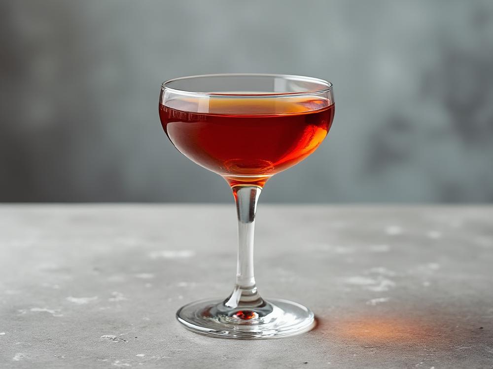 The Kentucky B And B Cocktail (cocktail, spirit-forward, bourbon) - The Kentucky B&B, a simple yet elegant mix of bourbon and Benedictine, belongs to the After Dinner cocktail family.  This cocktail is a classic Southern American creation, popularized in the mid-20th century by the legendary bartender,  The  Jim Meehan of the New York City bar, PDT. 