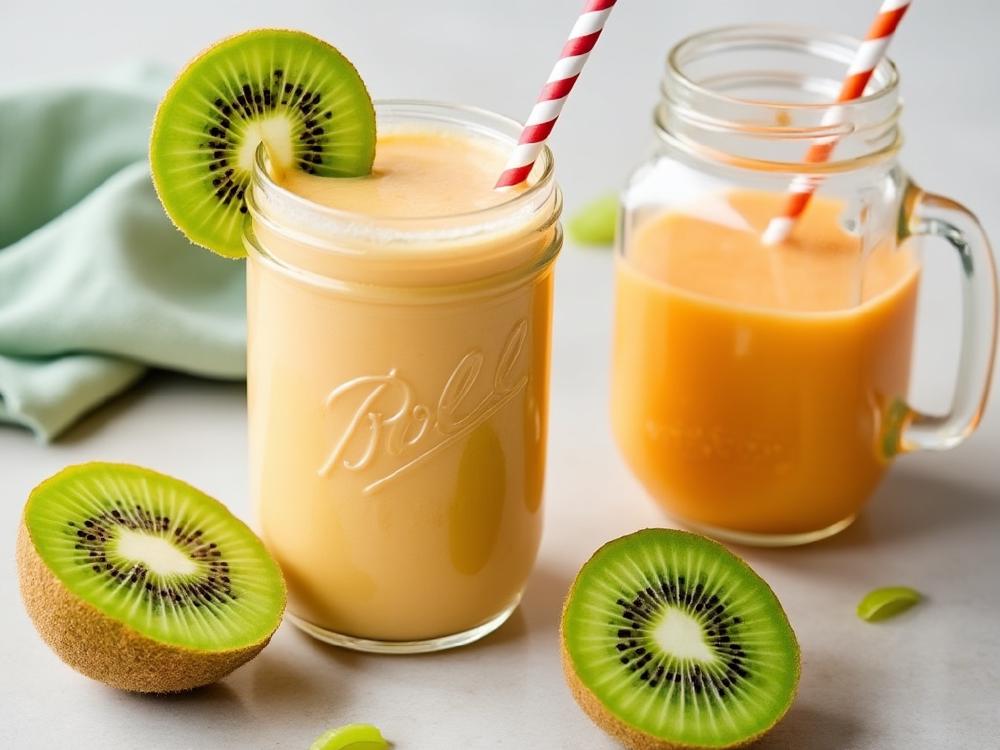 The Kiwi Papaya Smoothie