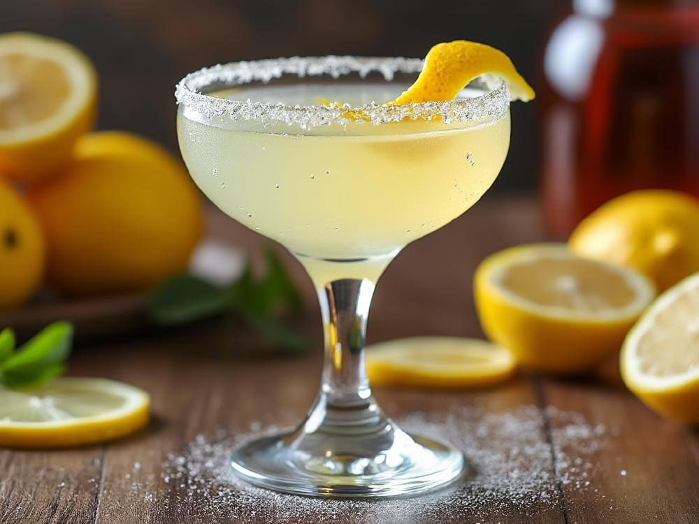 The Lemon Drop Cocktail (cocktail, sour, vodka) - The Lemon Drop, a classic sour cocktail, belongs to the Sour family. Its origin is debated, but likely emerged in the 1970s, combining the sharp citrus of a lemon sour with the sweetness of Cointreau. 