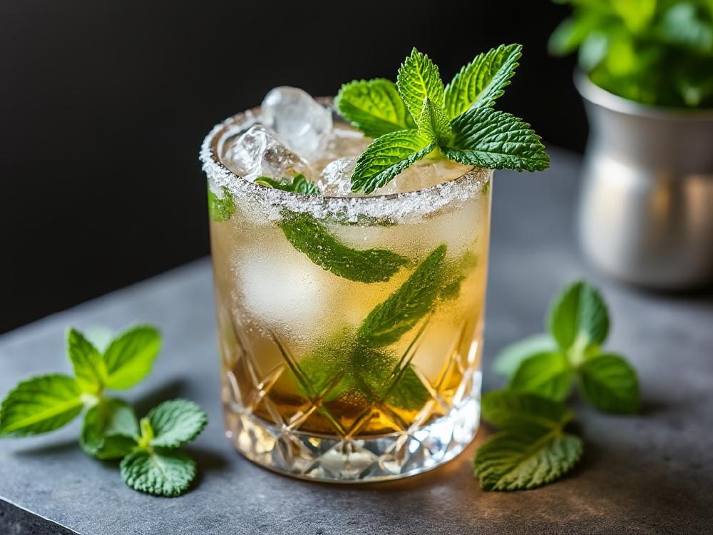 The Mint Julep Cocktail (cocktail, sour, bourbon) - The Mint Julep is a classic member of the Whiskey Sour family, a category defined by its use of whiskey, citrus, and sweetener.  Originating in the American South, it's a refreshing and iconic drink deeply tied to Kentucky's bourbon culture. 