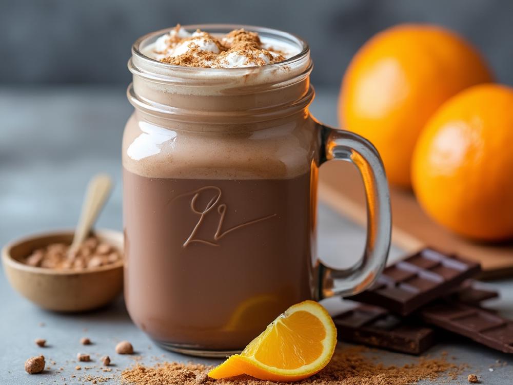 The Orange Scented Hot Chocolate