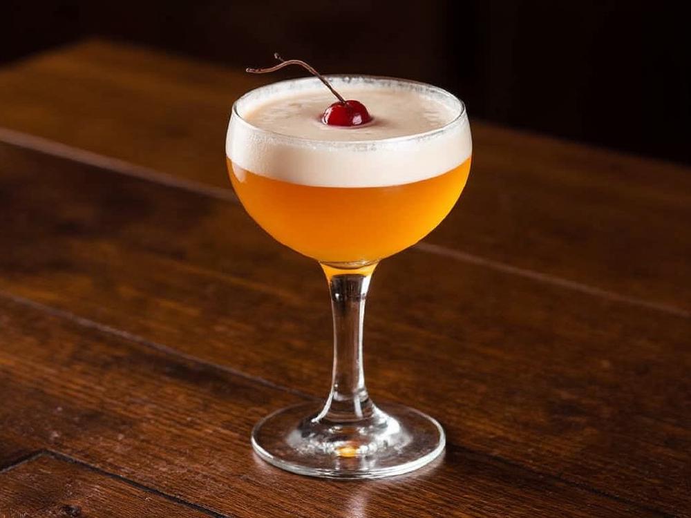 The Pegu Club Cocktail (cocktail, sour, gin) - The Pegu Club, a classic gin sour, hails from the legendary Pegu Club in Burma (present-day Myanmar). It's a member of the sour family, where citrus juices and a sweetener are balanced by the spirit, in this case, gin.  