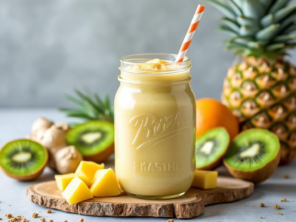 The Pineapple Gingerale Smoothie