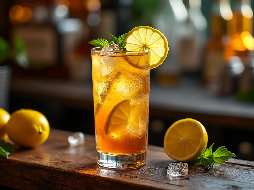 The Rum Cooler Cocktail (cocktail, highball, rum) - The Rum Cooler is a classic highball, a family of cocktails typically made with a spirit, a mixer, and often a citrus element. Its origins likely trace back to the 19th century, where rum was readily available and simple, refreshing drinks were in demand. 