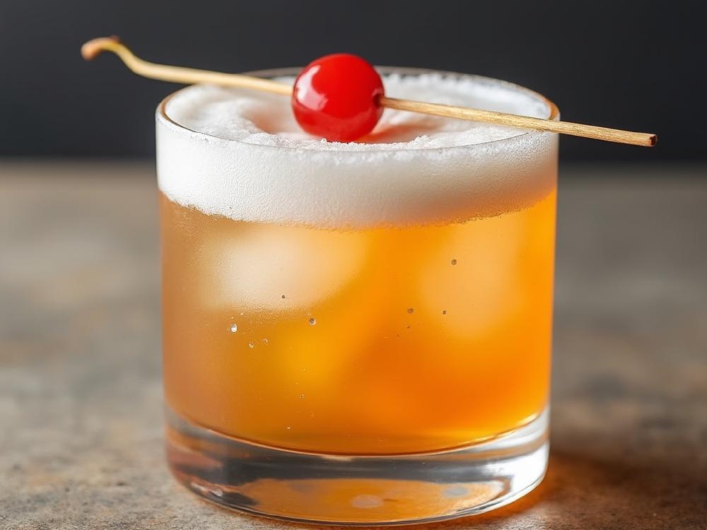 The Tequila Sour Cocktail (cocktail, sour, tequila) - The Tequila Sour is a classic Sour cocktail, a family known for its tangy, citrusy base. While its exact origin is murky, it likely emerged in the early 20th century, as tequila gained popularity in the U.S., adapting the classic Whiskey Sour recipe. 