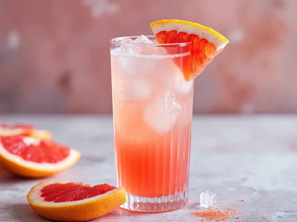 The Winter Paloma Cocktail (cocktail, sour, tequila) - The Winter Paloma is a riff on the classic Paloma, a refreshing tequila-based cocktail that hails from Mexico.  This twist adds a touch of spice with pepper, creating a warming and complex flavor profile perfect for the colder months. 